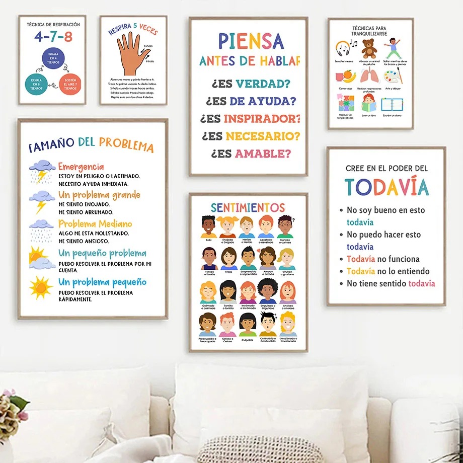 Baby Nursery In Spanish - Spanish Child Education Emotion Yoga Weather