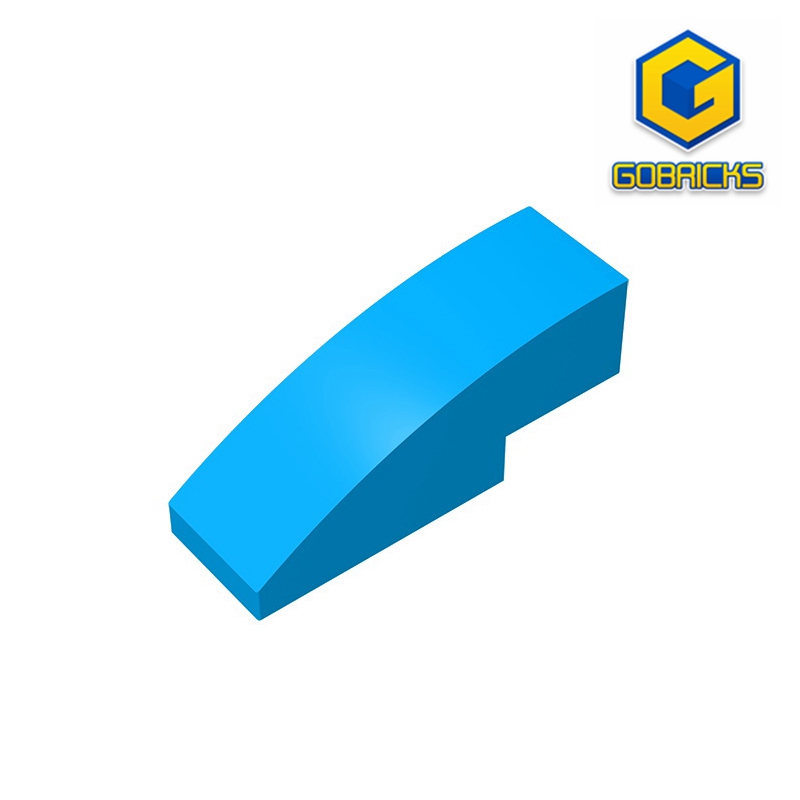 Lego Set City - Gobricks 11477 10PCS Curved Bricks 2x1x2/3