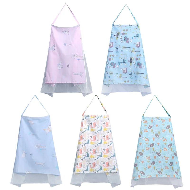 100% Cotton Baby Feeding Nursi - Nursing Cover Breastfeeding 评论和价格