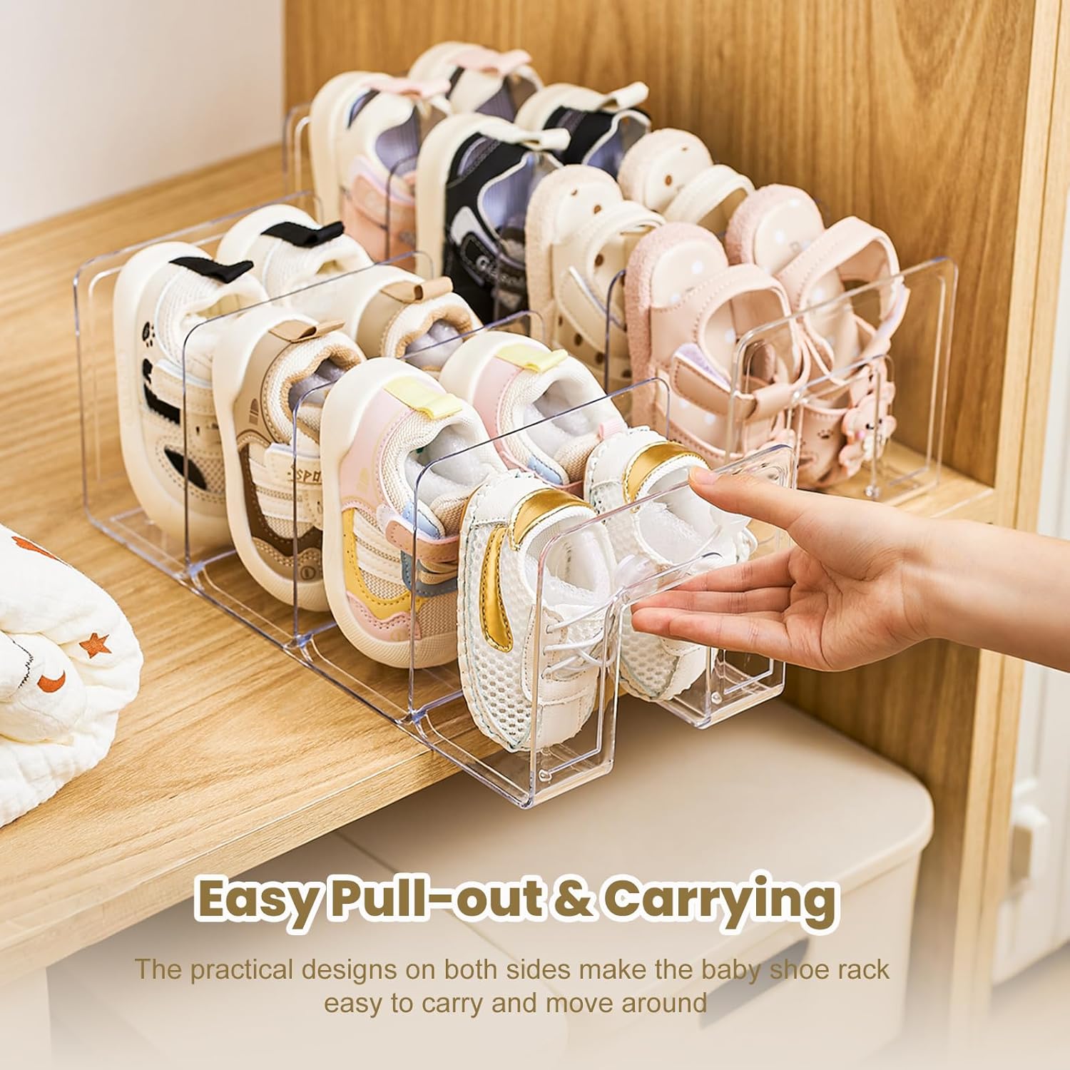 2 Pack Small Shoe Rack 4 Secti - Baby Bookshelf Small 评论和价格