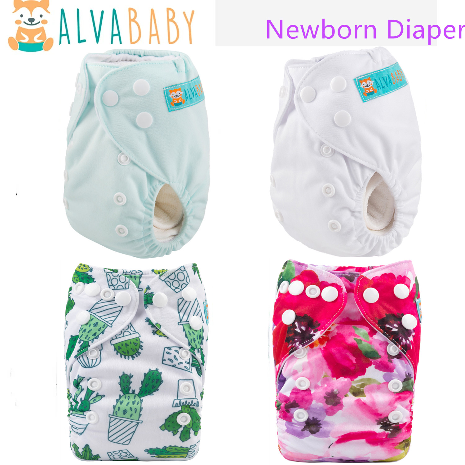 1pc ALVABABY Newborn Diaper fo - Pampers Diaper Premium Care 评论和价格