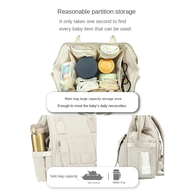 Baby Nappy Bag Mummy Bag Backp - Baby Nursery Backpack 评论和价格